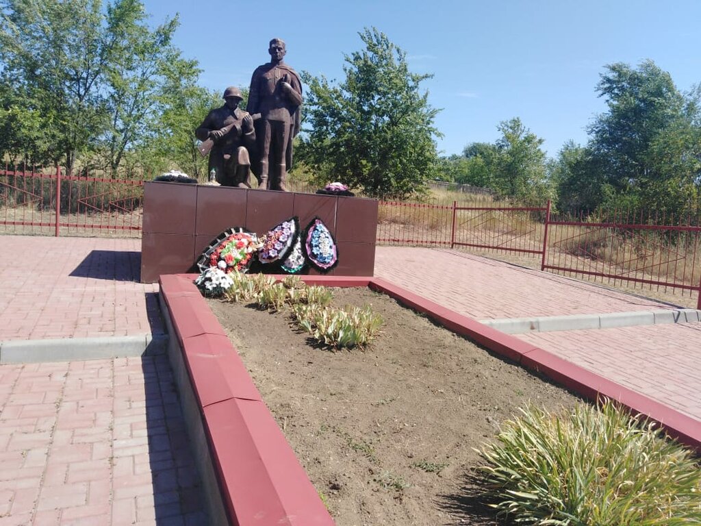 Monument, memorial Братская могила воинов, погибших при освобождении х. Дулёнков, Rostov Oblast, photo