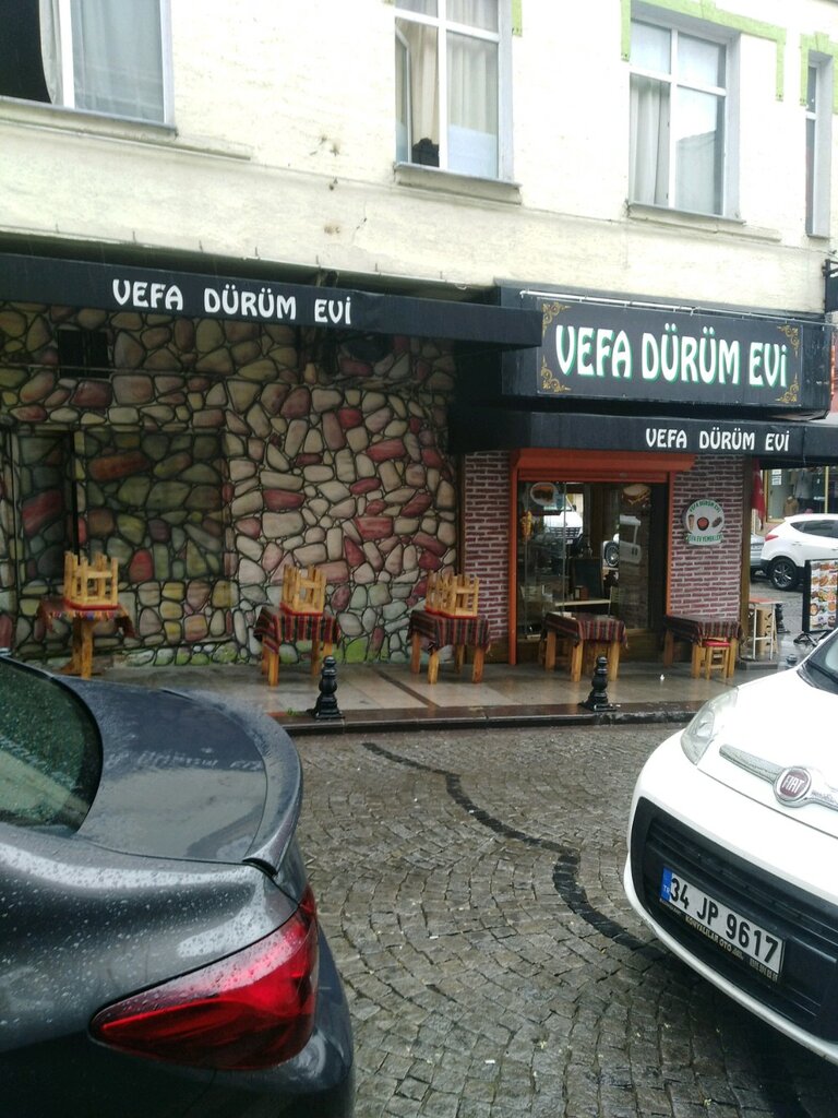 Vefa Dürüm Evi, kafe, Molla Hüsrev Mah., Vefa Cad., No67/A, Fatih