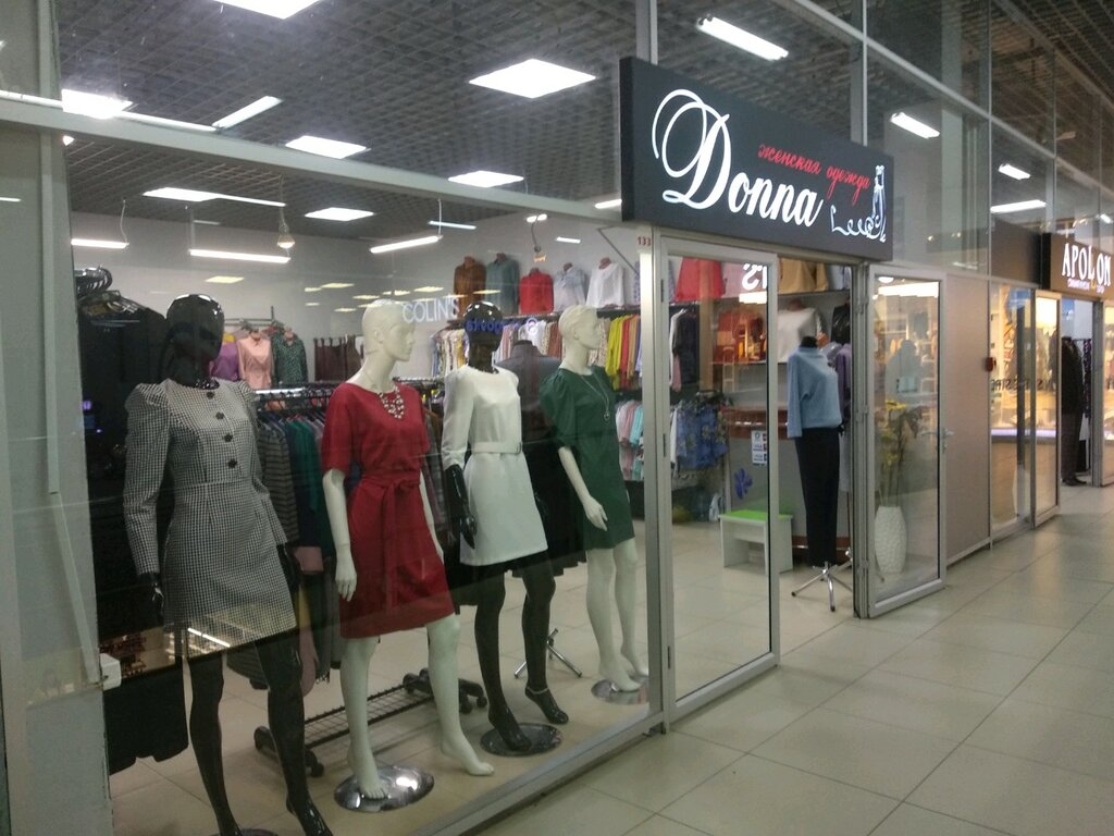 Магазин одежды Donna, Гомель, фото
