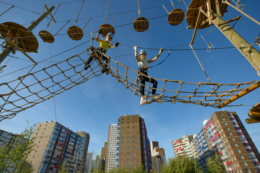 Adventure park Norway Park, Kudrovo, photo