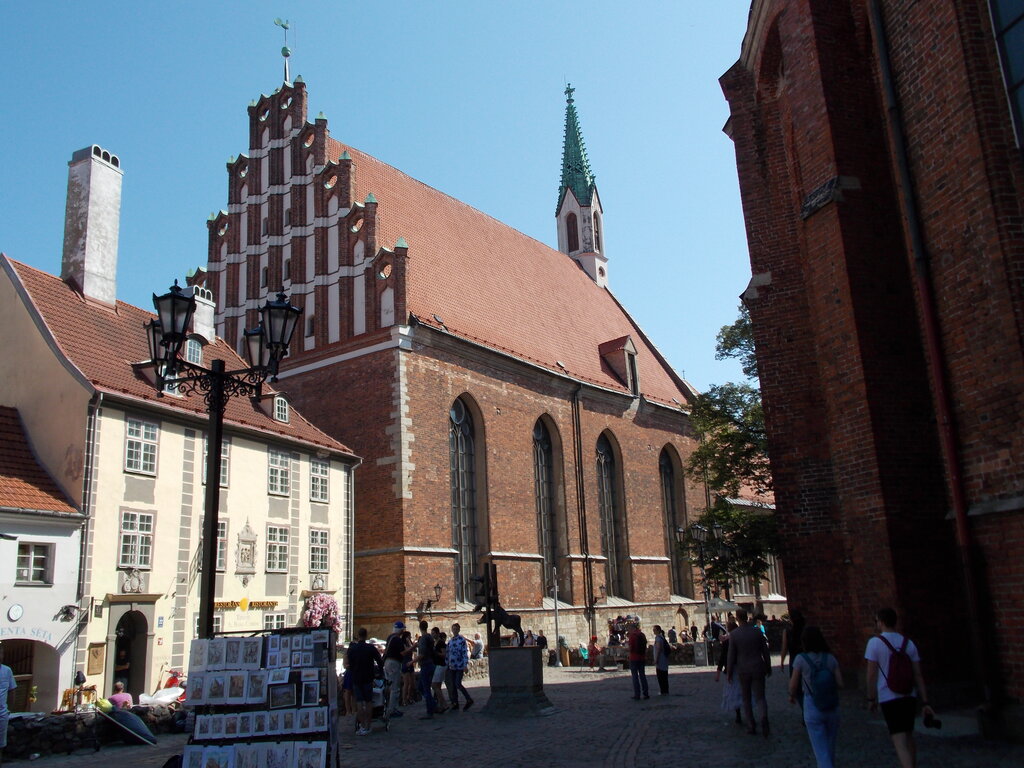 Protestant church Saint John's Church, Riga, photo