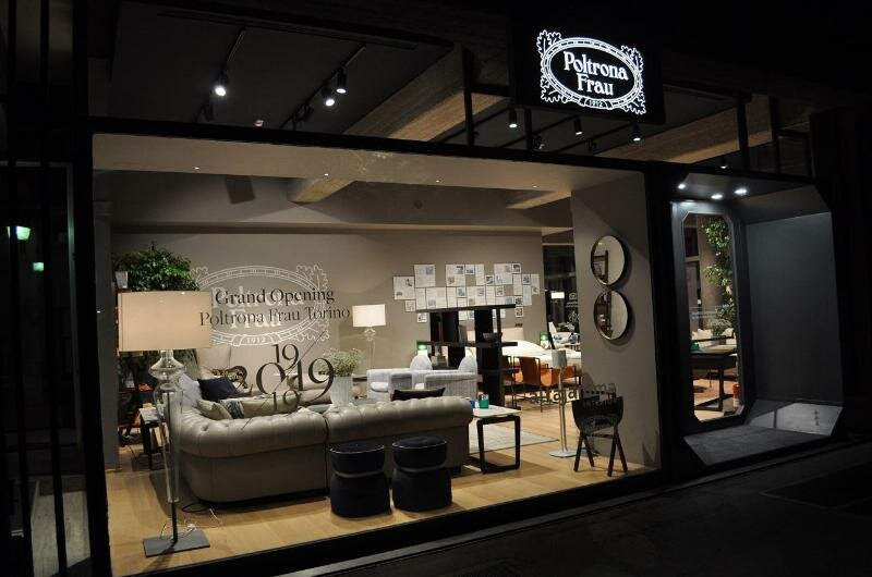 Furniture store Poltrona Frau Torino, Turin, photo