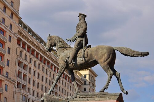 Памятник, мемориал Г.К. Жуков, Москва, фото