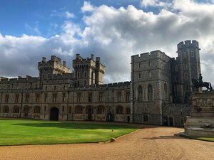 Windsor Castle (England, Royal County of Berkshire, Royal Borough of Windsor and Maidenhead, Town of Windsor), landmark, attraction