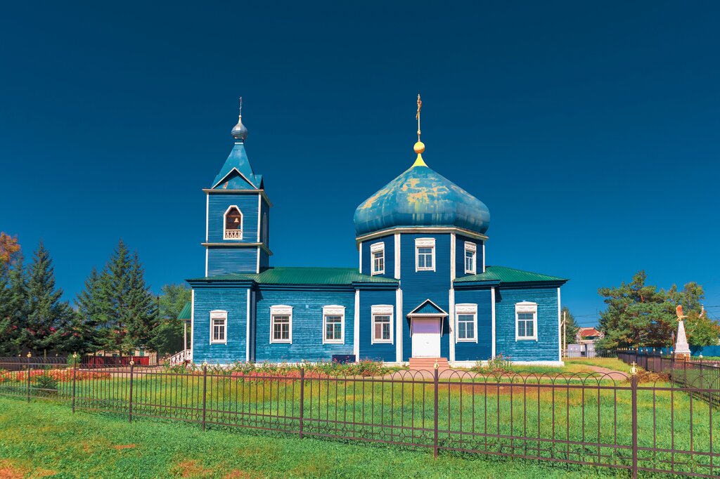 كنيسة أرثوذكسية Богородично-Иоанно-Богословская церковь ، أوبلاست أمور، صورة