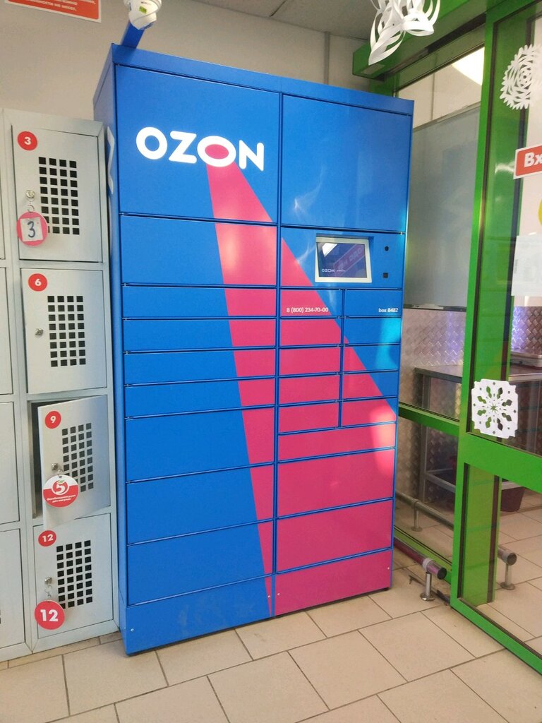 Parcel automat Ozon Box, Perm, photo