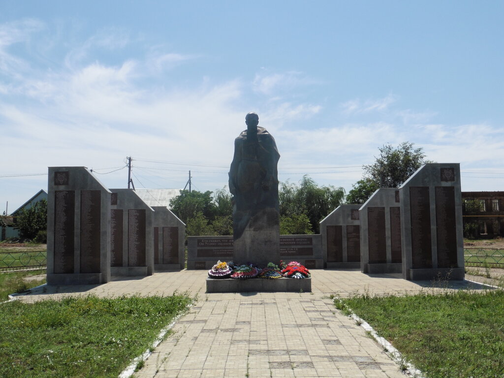 Monument, memorial Братская могила советских воинов, погибших в период Сталинградской битвы, Volgograd Oblast, photo