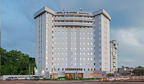 Внешний вид отеля Slaviero Ingleses Convention в Флорианополисе, фото 4