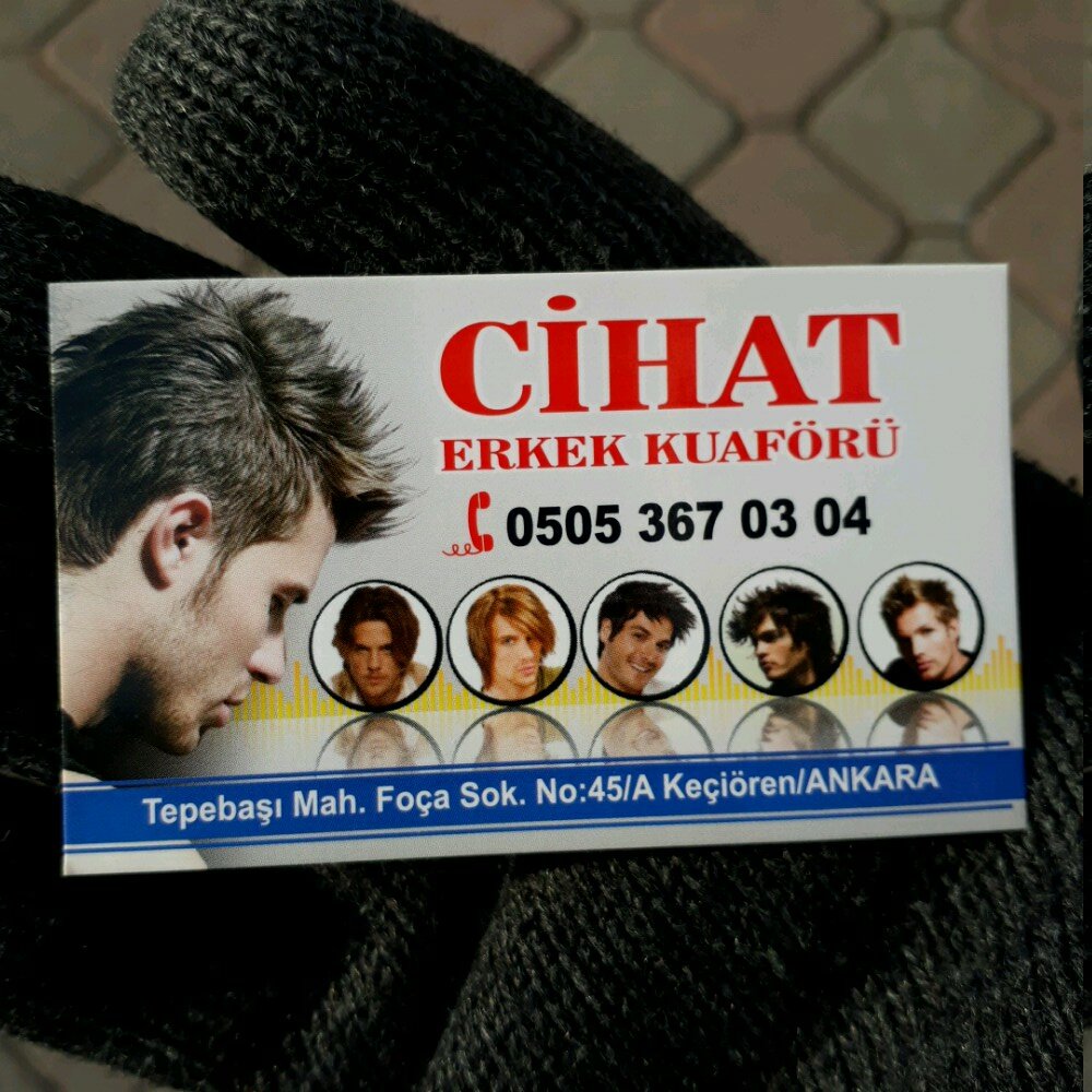 Барбершоп Cihat Erkek Kuaförü, Анкара, фото