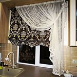 Sapfir (posyolok Dubovoye, mikrorayon Tsentralny, Zvyozdnaya ulitsa, 9), curtains, curtain rods