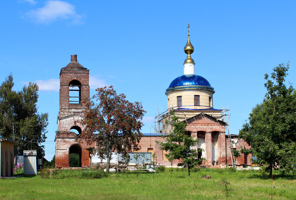 Orthodox church Tserkov Ikony Bozhiyey Materi Znameniye v Znamenskom, Vladimir Oblast, photo