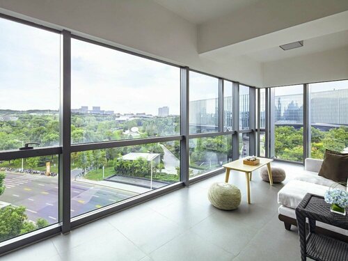 Внешний вид отеля Novotel Nanjing East Suning в Нанкине, фото 5