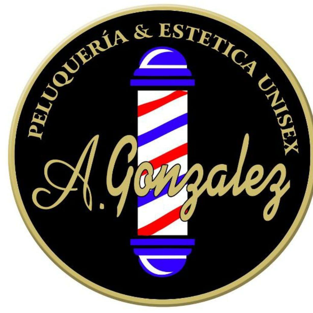 “Peluquería Unisex y Barbería · Estética & Hair · Ana González · Plaza España”