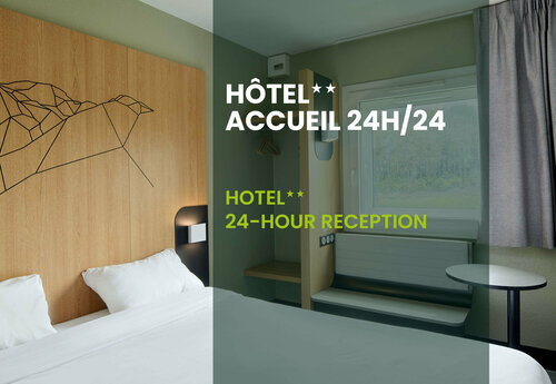 Гостиница B&B Hotel Paris Roissy Cdg Aéroport в Сарселе