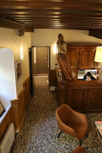 Гостиница Hôtel Les Terrasses Poulard в Авранше