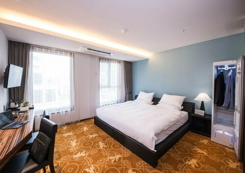 Внешний вид отеля Hotel Leo в Чеджу, фото 3