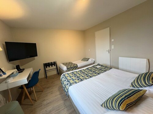 Гостиница Brit Hotel Le Kerodet в Кемпере