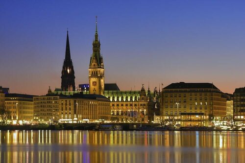 Внешний вид отеля Nh Hamburg Mitte в Гамбурге, фото 2