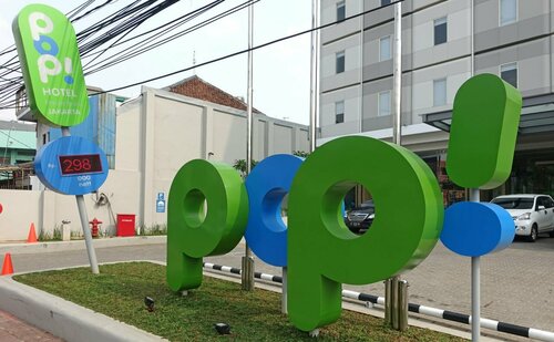 Внешний вид отеля Pop! Hotel Pasar Baru Jakarta в Особом столичном округе Джакарте, фото 3