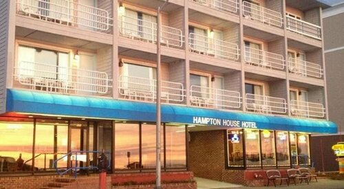 Внешний вид отеля Hampton House Hotel в Хэмптоне, фото 1