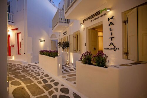 Гостиница Fresh Boutique Hotel в Миконосе