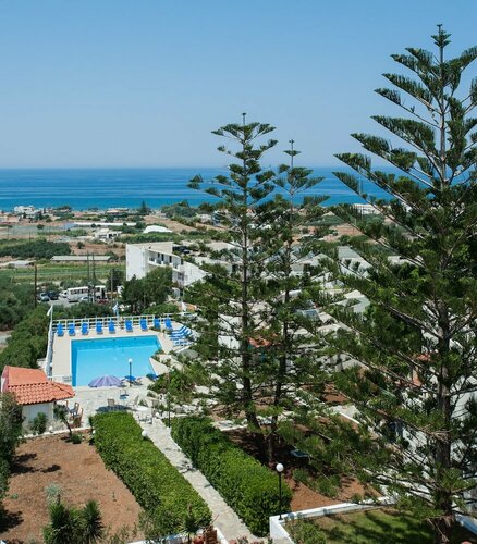 Гостиница Panorama Sea view Hotel Apartments в Аниссарасе