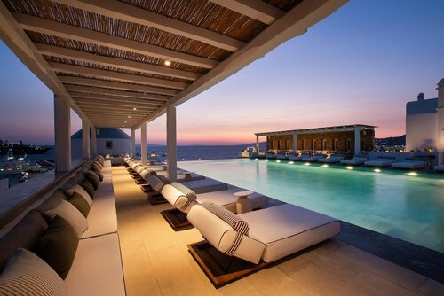 Внешний вид отеля Porto Mykonos Hotel в Миконосе, фото 5