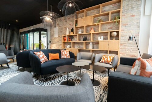 Гостиница Brit Hotel Ker Lann Rennes Aeroport в Ренне