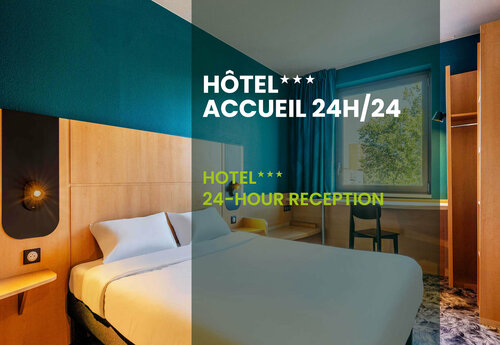 Гостиница B&b Hotel Maubeuge Gare в Авене-сюр-Эльпе