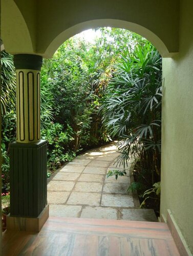 Гостиница Palm Grove Cottages в Бенаулиме