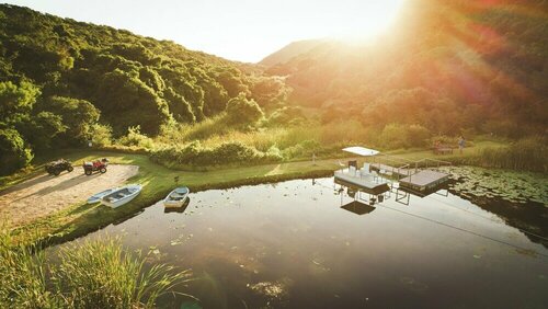 Внешний вид отеля Thunzi Bush Lodge в Сивью, фото 4