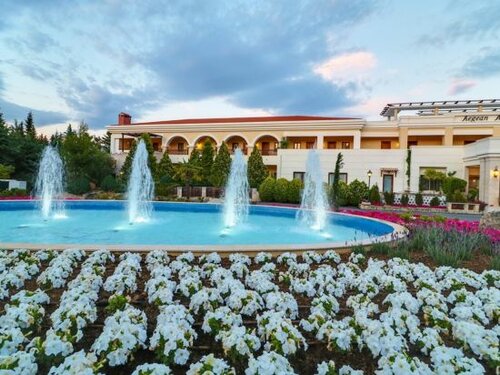 Внешний вид отеля Aegean Melathron Thalasso SPA Hotel в Муниципальной единице Кассандрах, фото 2