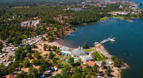 Гостиница Västervik Resort Lysingsbadets Camping в Вестервике