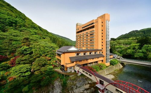 Гостиница Kamenoi Hotel Akita Yuze в Префектуре Акита