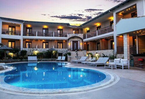 Внешний вид отеля Stamos Hotel в Муниципальной единице Кассандрах, фото 1