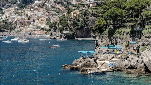 Внешний вид отеля Villa Treville в Позитано, фото 3