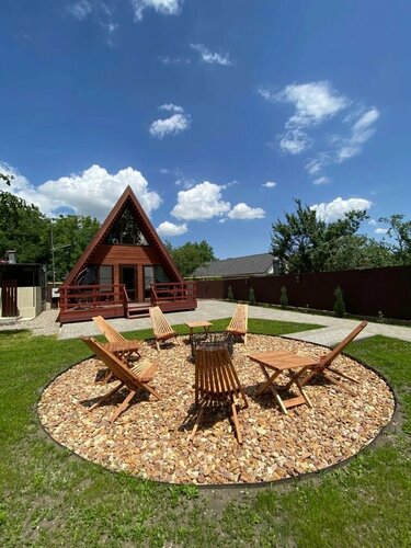 Глэмпинг Aframe Sun House