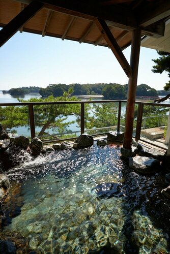 Внешний вид отеля Komatsukan Kofutei в Мацусиме, фото 5