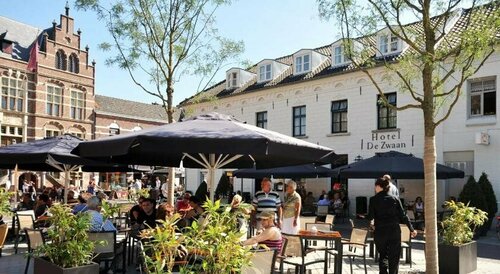 Гостиница Hotel & Brasserie de Zwaan в Лимбурге