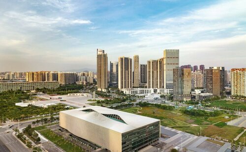 Внешний вид отеля Jw Marriott Hotel Shenzhen Bao'an в Шэньчжэни, фото 2