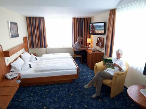 Гостиница Vier Linden Kiek In Hotel в Штаде