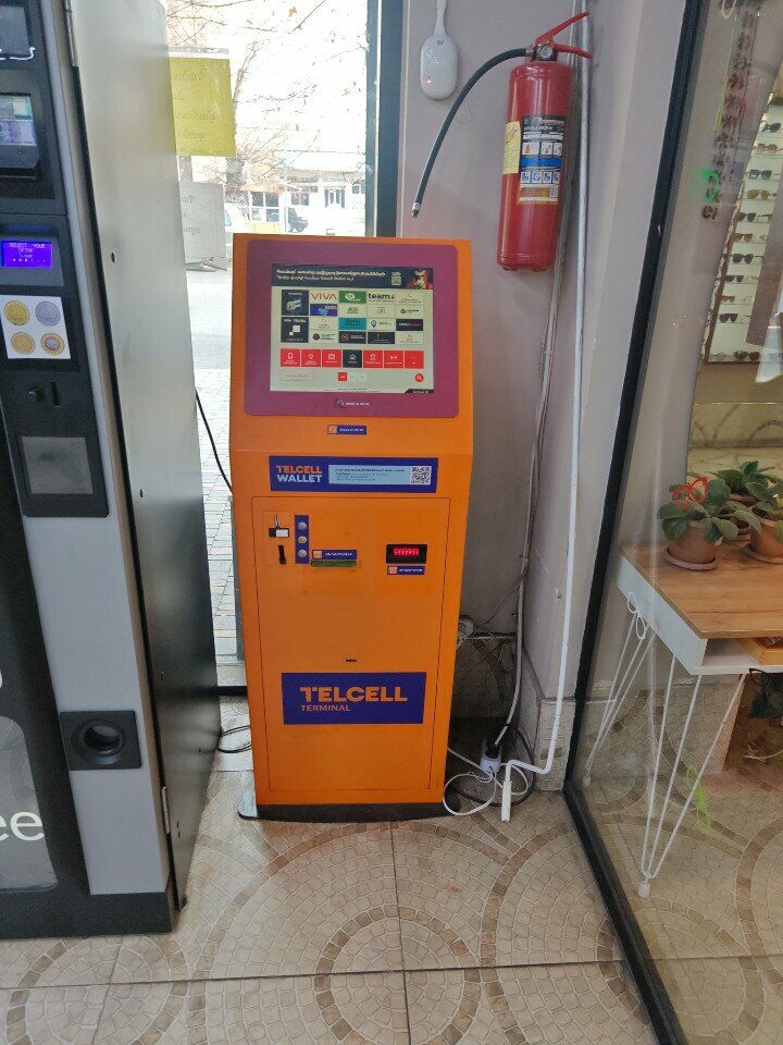 Payment terminal Telcell, Yerevan, photo