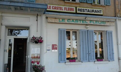 Гостиница Hôtel Restaurant Le Castel Fleuri в Бриньоле