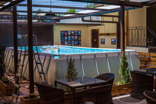 Внешний вид отеля Флагман в Бишкеке, фото 5