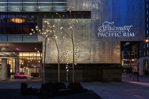 Внешний вид отеля Fairmont Pacific Rim в Ванкувере, фото 2
