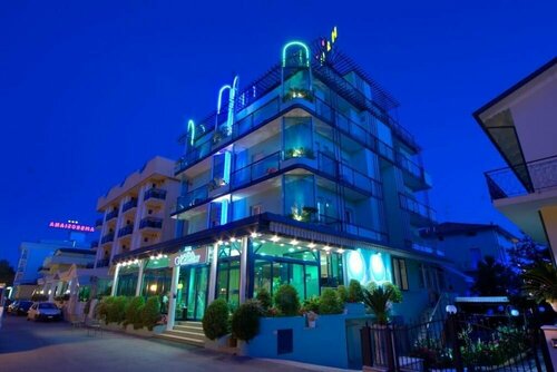 Внешний вид отеля Hotel Hamilton в Мизано-Адриатико, фото 3