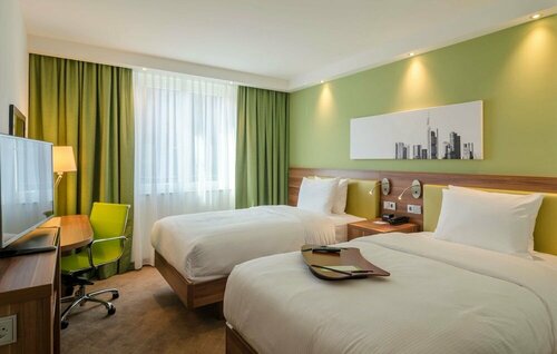 Внешний вид отеля Hampton by Hilton Frankfurt City Centre Messe в Франкфурте-на-Майне, фото 2
