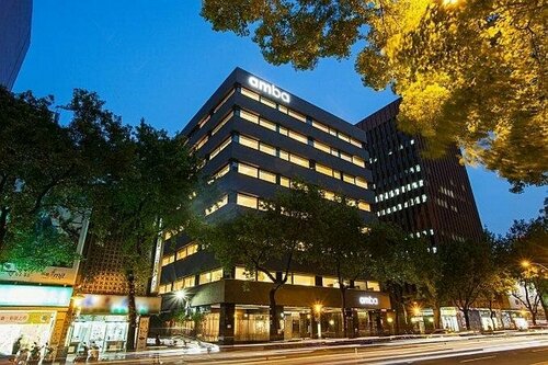 Внешний вид отеля Amba Taipei Zhongshan в Тайбэйе, фото 4
