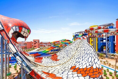 Гостиница Pickalbatros Jungle Aqua Park в Хургаде
