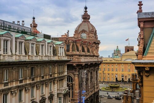 Гостиница Hotel Bristol Palace в Генуе